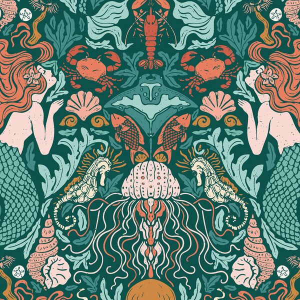 Large An Underwater Tapestry in Tropic