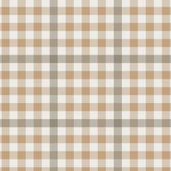 Fauna Gingham in Smoke