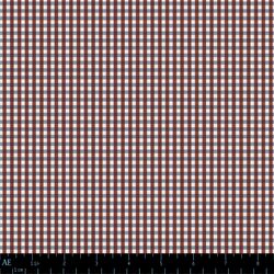 Mercerie Gingham in Mocha and Clove