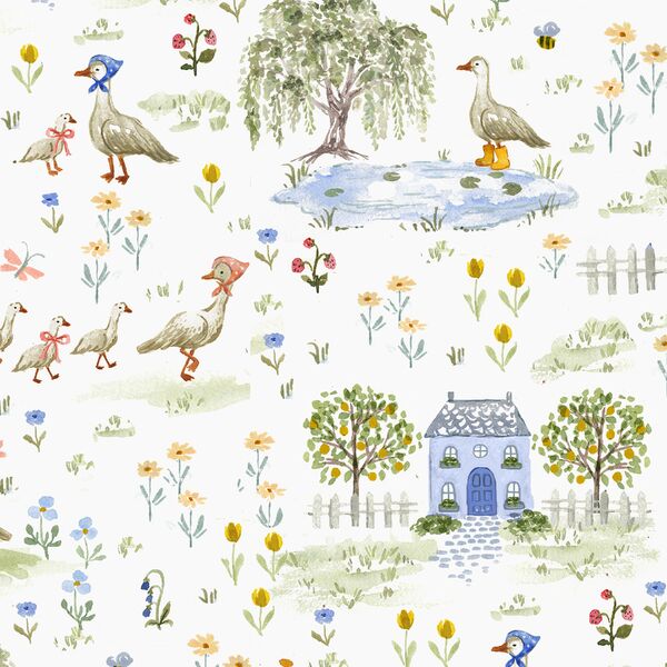 Goose Garden in Spring