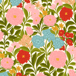 Blooming Vintage in Cream