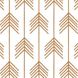 Vanes in Ginger on White