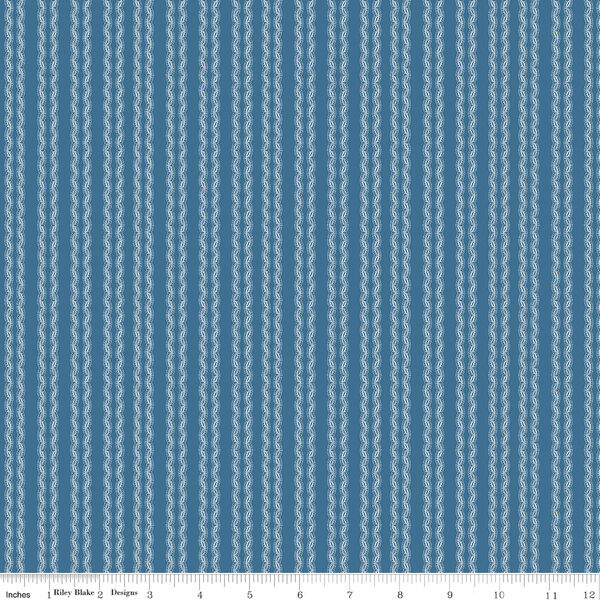 Stripes in Blue