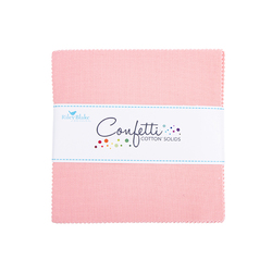 Confetti Cotton 5" Square Pack in Pretty in Pink