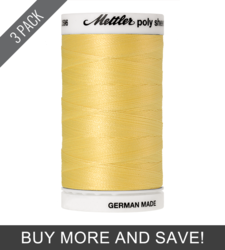 Daffodil (2596-0520) - Poly Sheen - 875 Yards (3 Pack)