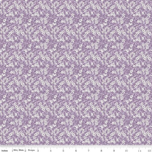 Spring Floral in Purple