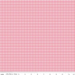 1/8" Gingham in Sugar Pink