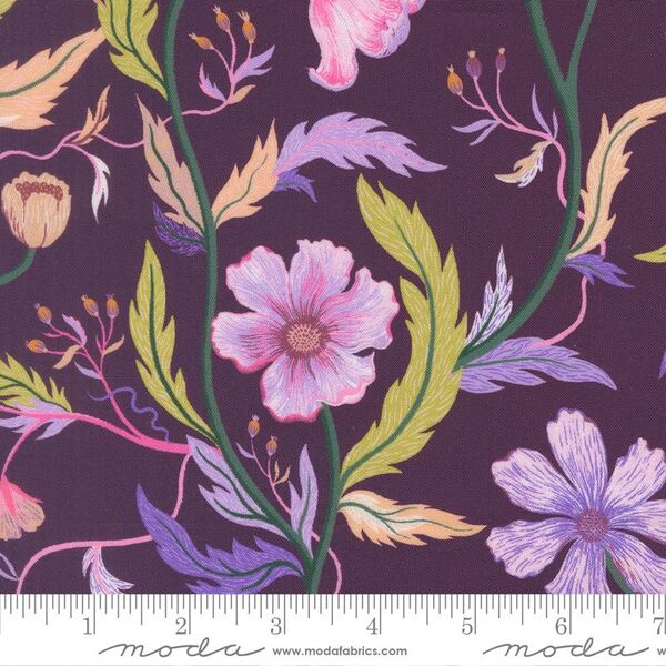 Pastel Petals in Plum