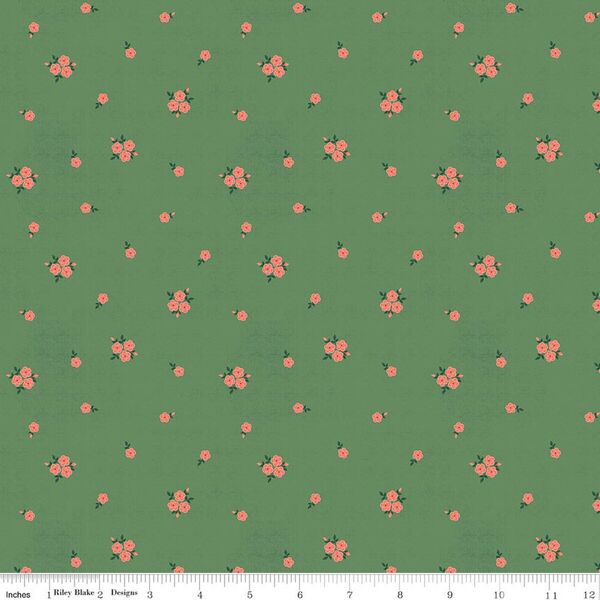 Rose Clusters in Green
