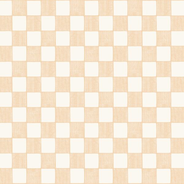 Textured Check in Champagne