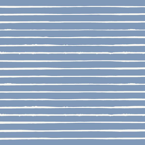 Wonder Stripe in Forever Blue