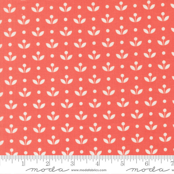 Mayfair Ditsy in Nantucket Red