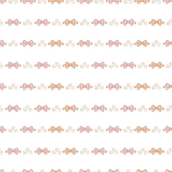Garden Bows in White
