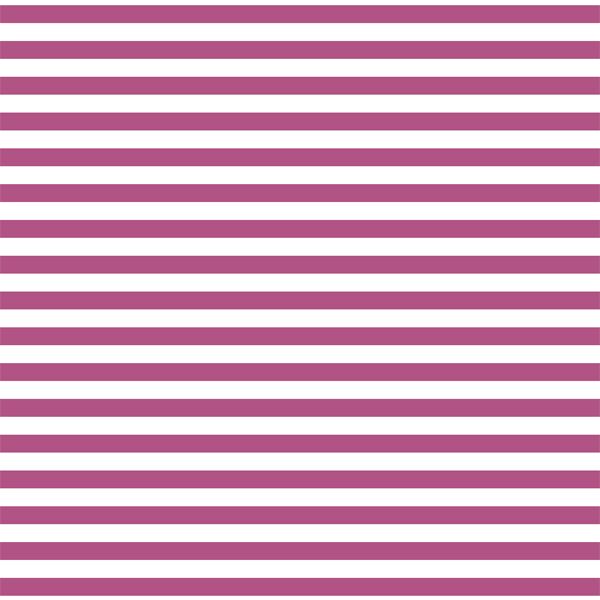 Horizontal Dress Stripe in Azalea