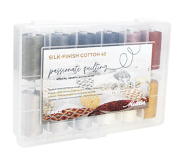 Silk-Finish Cotton 40: Passionate Quilting Thread Set