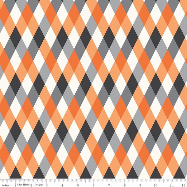 Diamonds in Orange