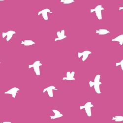 Flock Silhouette in Petunia