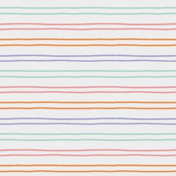 Rainbow Halloween Stripe in Sweet
