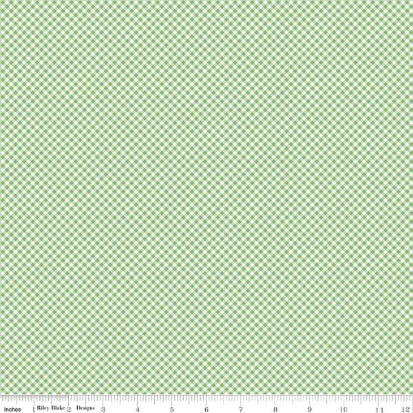 Gingham in Green