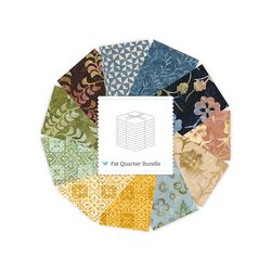 Rose Petal Buds Batiks Fat Quarter Bundle in A