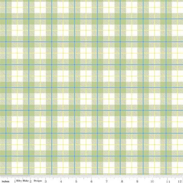 Plaid in Honeydew