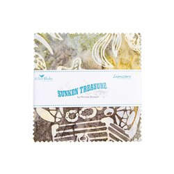 Expressions Batiks 5" Square Pack in Sunken Treasure