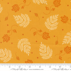 Paisley Leaf in Dijon