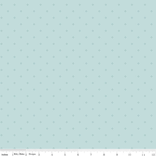 Dots in Blue