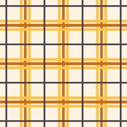 Plaid in Candy Corn