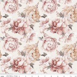 Peonies in Cream