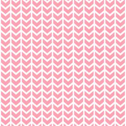 Broken Chevron in Rose Pink