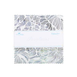Expressions Batiks 5" Square Pack in Porcelains