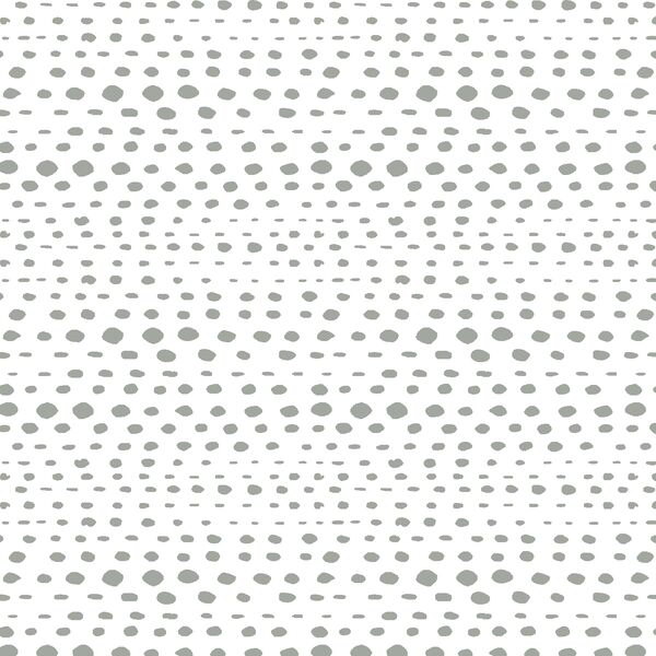 Little Skipping Stones in Sage on White