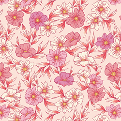 Tinted Blooms in Blush