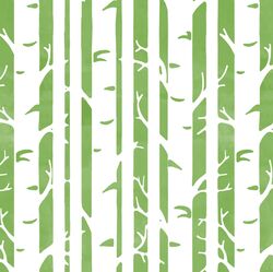 Birches in Greenery