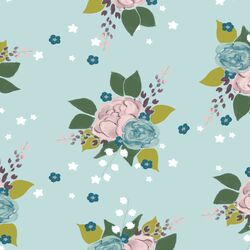 Bloom in Glacier Blue