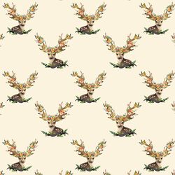 Small Meadow Deer in Ivory