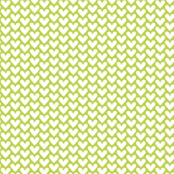 Hearts in Lime