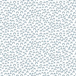 Doodle in Marine on White