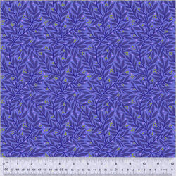 Vines and Berries in Periwinkle