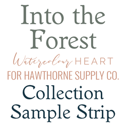Into the Forest Sample Strip