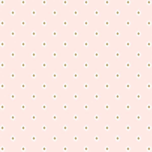 Tiny Ikat in Rose Quartz