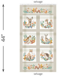 Woodland Way Panel in Multi