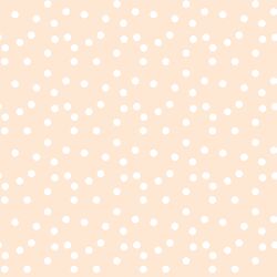 Large Spring Polka Dots in Pink Blush