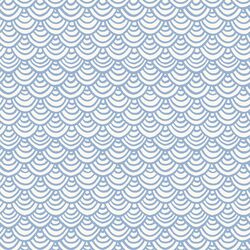 Scales in Cerulean Blue