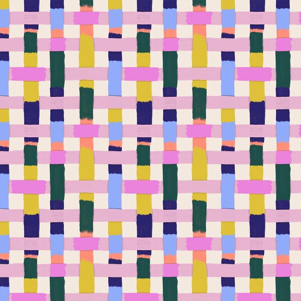 Painted Basketweave in Lush