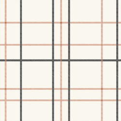 Tartan in Vintage Ivory