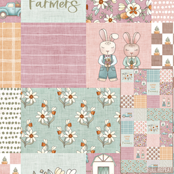 Patchwork Farm in Spring