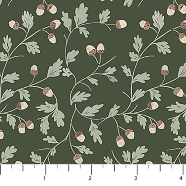 Acorns in Green