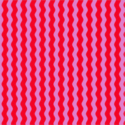 Waves in Red/Pink